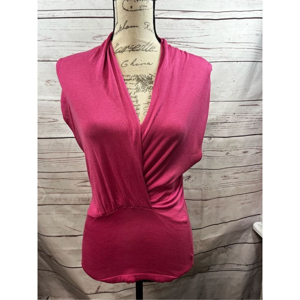 The Limited Pink V-Neck Thin Sweater Top M NWT